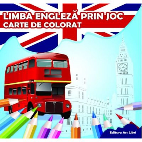 Limba engleza prin joc - Carte de colorat