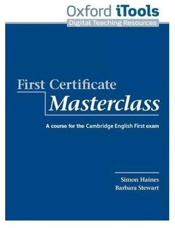 First Certificate Masterclass, New Edition iTools DVD-ROM - Simon Haines