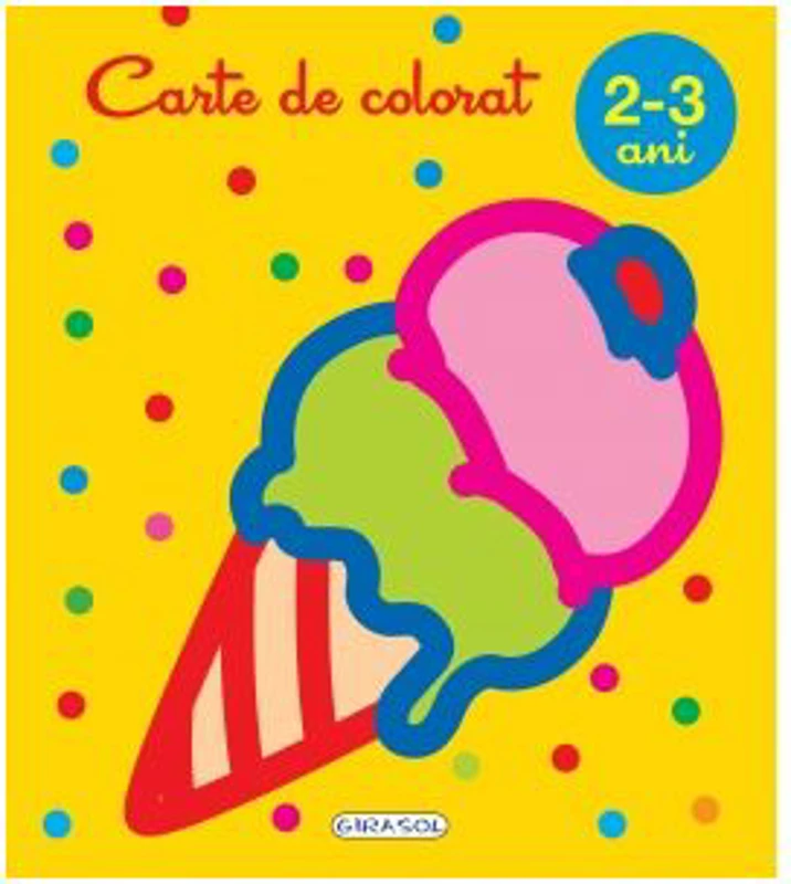 Carte de colorat 2-3 ani