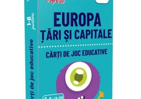 Europa. Tari si capitale. EduCard expert. Carti de joc educative
