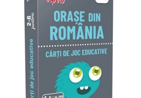 Orase din Romania. EduCard expert. Carti de joc educative