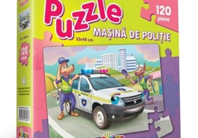 Puzzle Masina de politie 120 piese