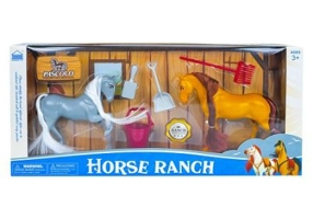 Figurine calut + accesorii, 2 buc. / set