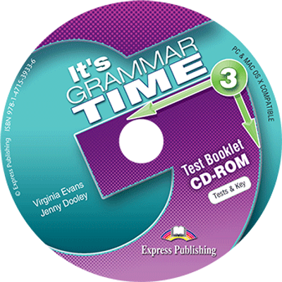 Curs de gramatica limba engleza It’s Grammar Time 3 Teste CD-ROM - Jenny Dooley, Virginia Evans