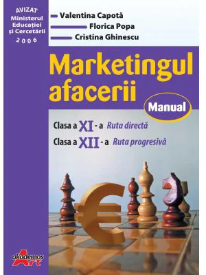Marketingul afacerii. Manual pentru clasa a 11-a, ruta directa si a 12-a, ruta progresiva - Valentina Capota