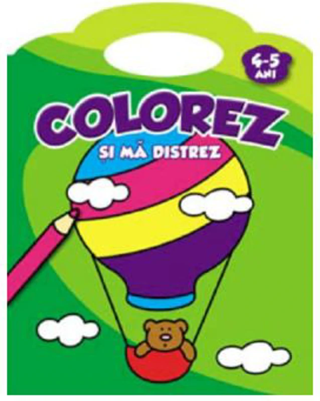 Colorez si ma distrez 4-5 ani