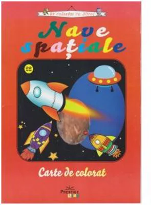 Nave spatiale. Carte de colorat