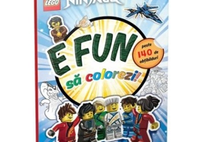 E fun sa colorezi! Ninjago