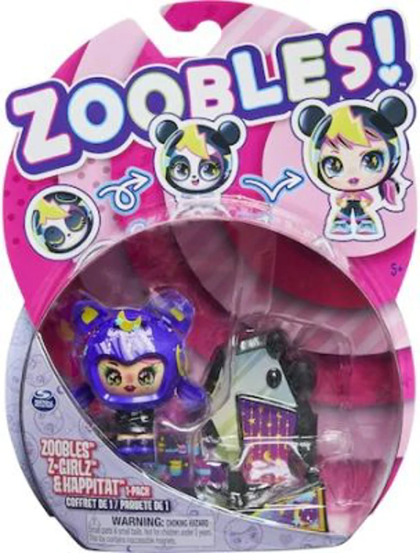 Figurina de transformare Z-Girlz Fetita Pisicuta Zoobles