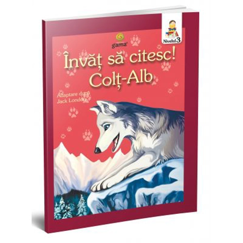 Invat sa citesc! Nivelul 3. Colt Alb - adaptare dupa Jack London
