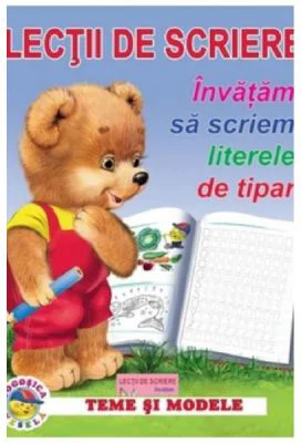 Lectii de scriere. Invatam sa scriem litere de tipar