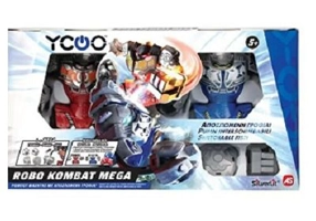 Set 2 roboti luptatori cu telecomanda Robo Kombat Mega, Silverlit