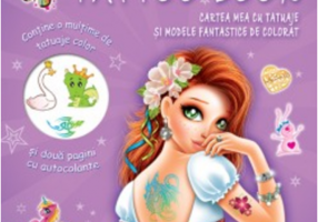CARTEA MEA CU TATUAJE si modele fantastice de colorat