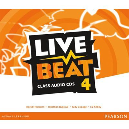 Live Beat 4 Class Audio CDs - Ingrid Freebairn