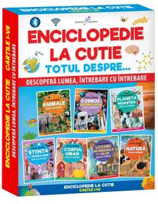 Enciclopedie la cutie. Descopera lumea, intrebare cu intrebare