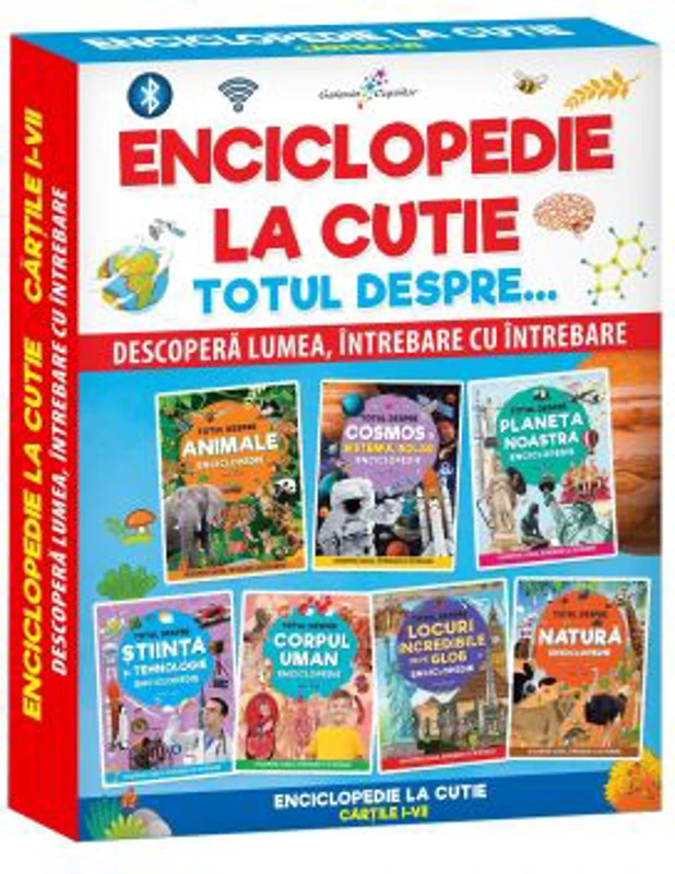Enciclopedie la cutie. Descopera lumea, intrebare cu intrebare