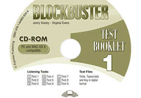 Curs limba engleza Blockbuster 1 CD-ROM Teste - Jenny Dooley, Virginia Evans