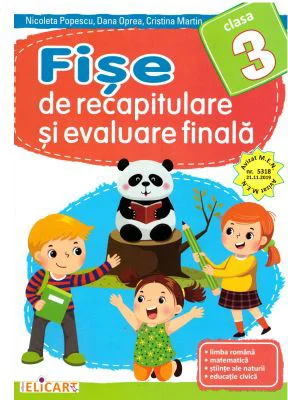Fise de recapitulare si evaluare finala - Clasa 3 - Nicoleta Popescu
