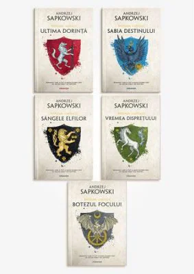 Pachet Witcher 5 volume, editia 2019 - Andrzej Sapkowsk