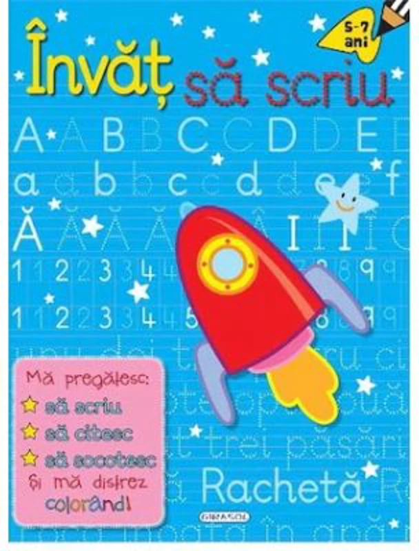 Invat sa scriu, citesc si socotesc colorand