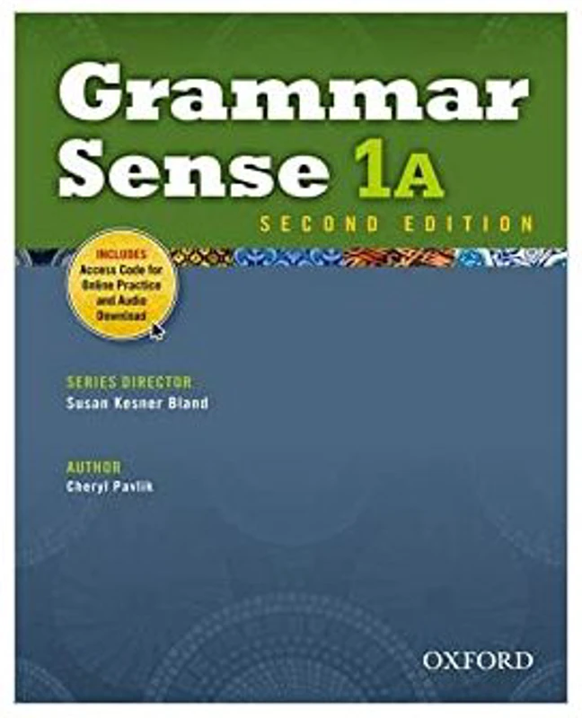 Grammar Sense 1 A. Student Pack. Editia a II-a - Cheryl Pavlik