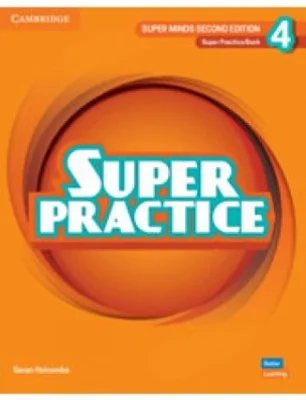 Super Minds Level 4, 2nd edition, Super Practice Book