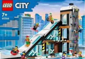 LEGO City. Centru de schi si escalada 60366, 1045 piese