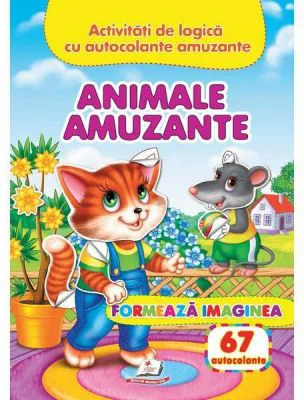 Animale amuzante. Formeaza imaginea