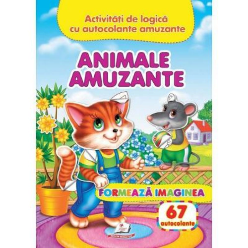 Animale amuzante. Formeaza imaginea