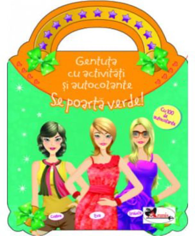 Se poarta verde. Gentuta cu activitati si autocolante