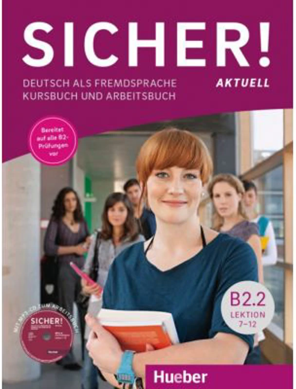 Sicher! aktuell B2. 2 Kurs- und Arbeitsbuch mit MP3-CD zum Arbeitsbuch, Lektion 7-12