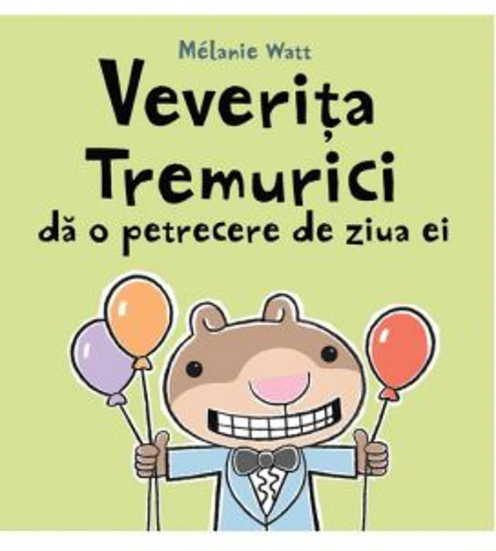 Veverita Tremurici da o petrecere de ziua ei
