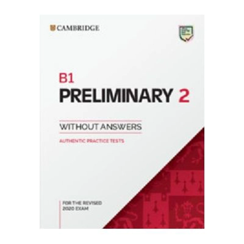 B1 Preliminary for Schools 2 Student's Book without Answers