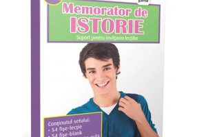 Memorator de istorie. Clasa a 8-a. Suport pentru invatarea lectiilor