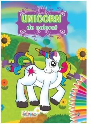 Unicorni de colorat