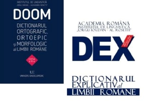 Pachet DEX - DOOM. Dictionarul explicativ al limbii romane si Dictionarul ortografic, ortoepic si morfologic al limbii romane - Academia Romana