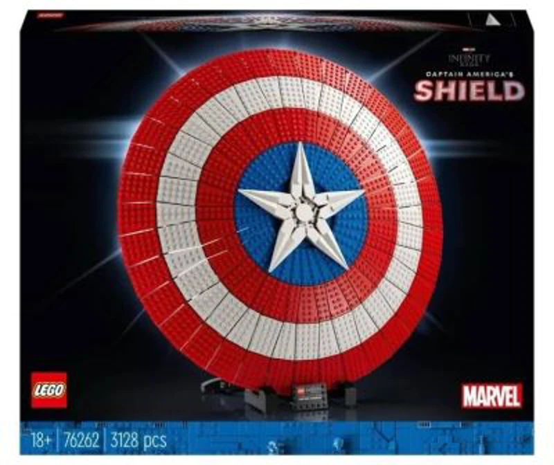 LEGO Marvel Super Heroes. Scutul lui Captain America 76262, 3128 piese