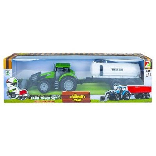 Tractor cu frictiune + cisterna