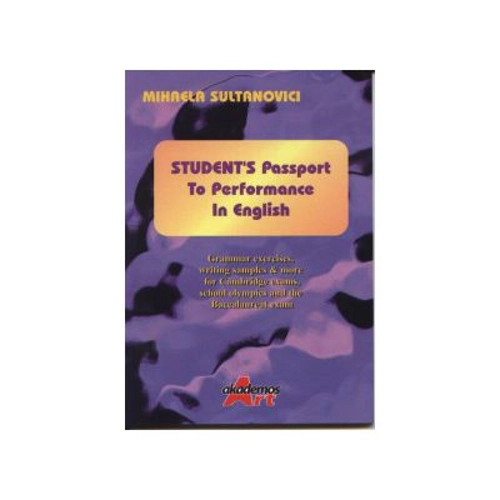 Students Passport to performance in English - Mihaela Sultanovici