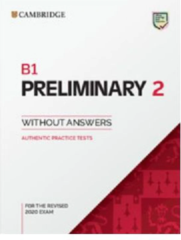 B1 Preliminary 2 Student's Book without Answers