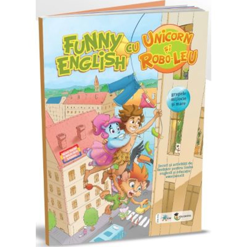 Funny English cu Unicorn si Robo-leu