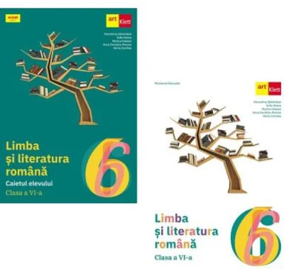 Pachet Limba si literatura romana. Manualul si caietul clasa a 6-a - Florentina Samihaian
