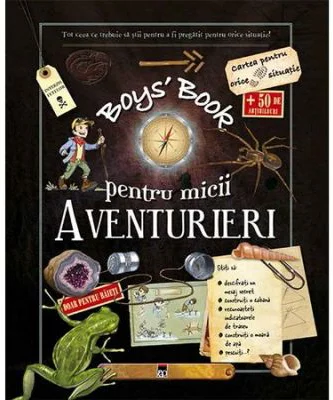 Boy's book pentru micii aventurieri - Michele Lecreux