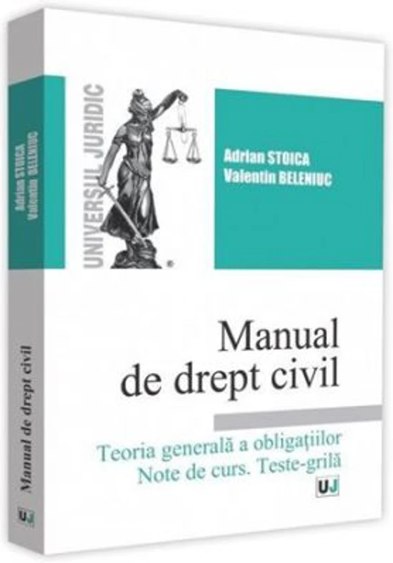 Manual de drept civil. Teoria generala a obligatiilor. Note de curs. Teste-Grila