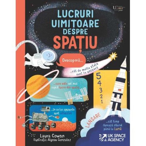 Lucruri uimitoare despre spatiu (Usborne)