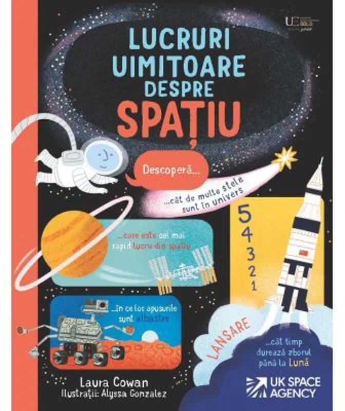Lucruri uimitoare despre spatiu (Usborne)