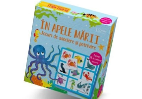 Jocuri de asociere si potrivire. In apele marii (Usborne)