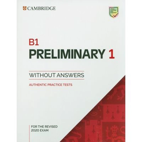 B1 Preliminary 1 Student's Book without Answers