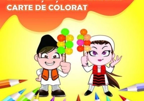 Traditii si obiceiuri - Carte de colorat