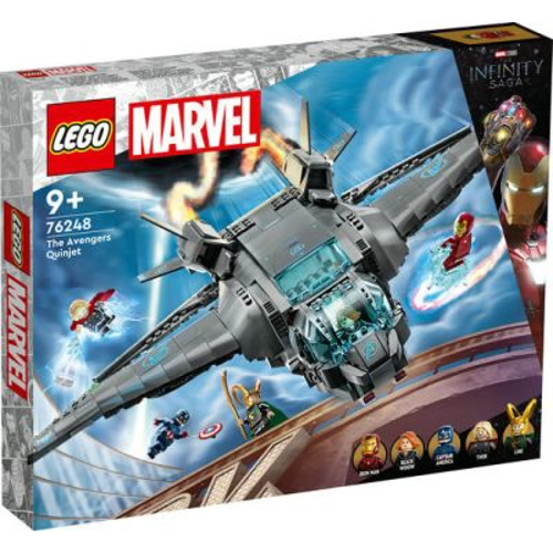 LEGO Marvel Super Heroes. Quinjetul Avengers 76248, 795 piese